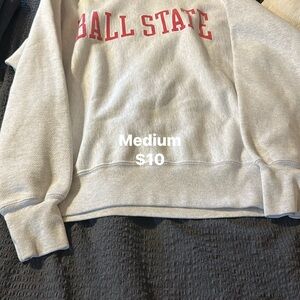 Gray Ball State Sweatshirt